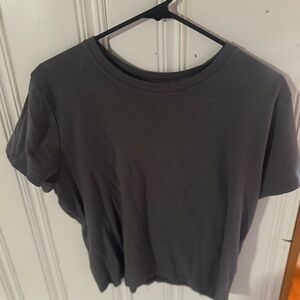 Hollister Charcoal Short Sleeve Tee
